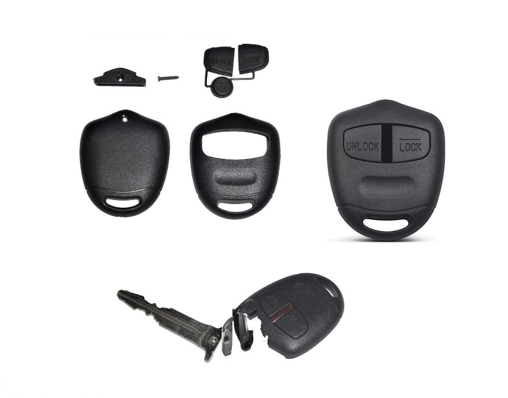 Amazon.co.jp: YU・I PARTS ミツビシ純正キー互換 補修キット 2ボタン